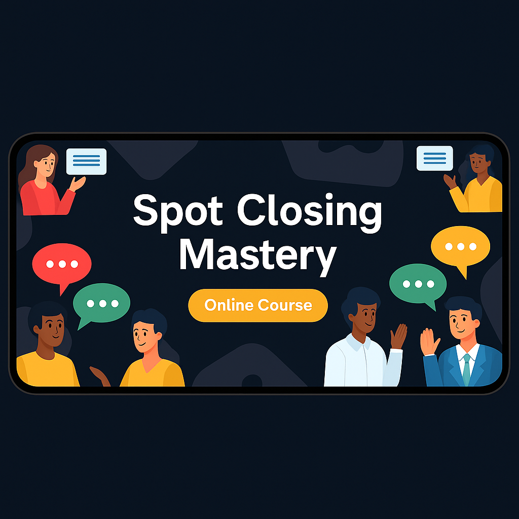 Spot Closing Mastery Course